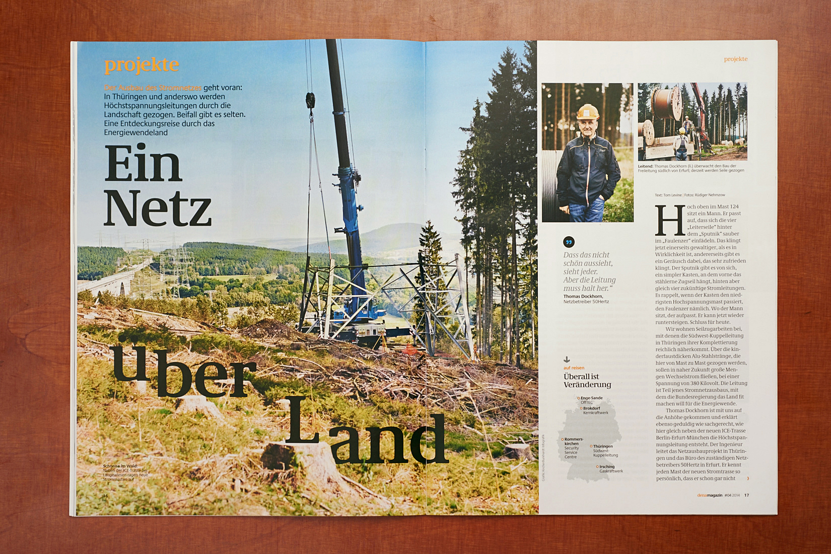 power grid Germany | dena magazin 04_2014